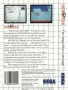 Sega  Master System  -  Monopoloy (Back)